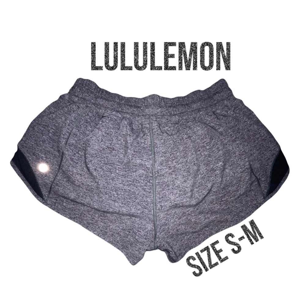 lululemon grey hotty hot shorts